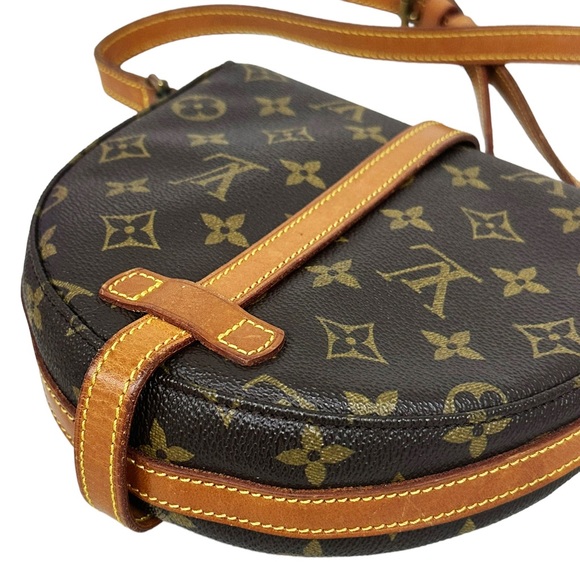 Authentic✅ Louis Vuitton PM Shoulder Bag Monogram Brown Half Moon Crossbody - Picture 10 of 16